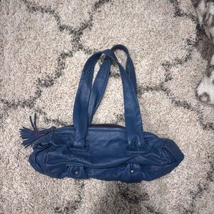 Mimco Blue Leather Women's Bag